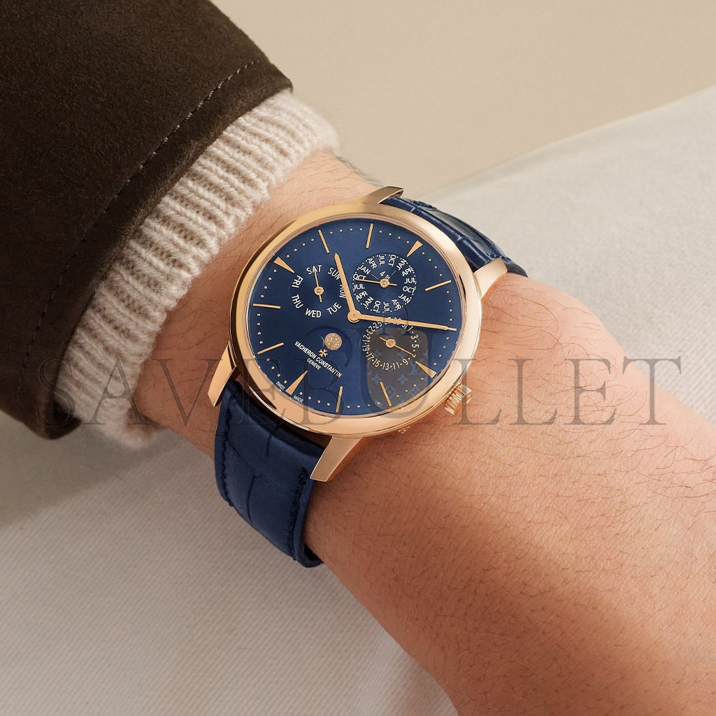 VACHERON CONSTANTIN PATRIMONY PERPETUAL CALENDAR ULTRA-THIN 41 MM PINK GOLD WATCH 43175/000R-B519 VACHERON CONSTANTIN PATRIMONY PERPETUAL CALENDAR ULTRA-THIN 41 MM PINK GOLD WATCH 43175/000R-B519